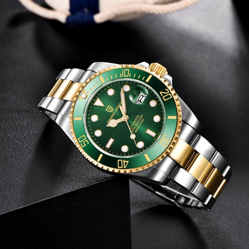 PAGANI Design PD1639 Men Autom - огляд і ціна Rolex Watch Submariner