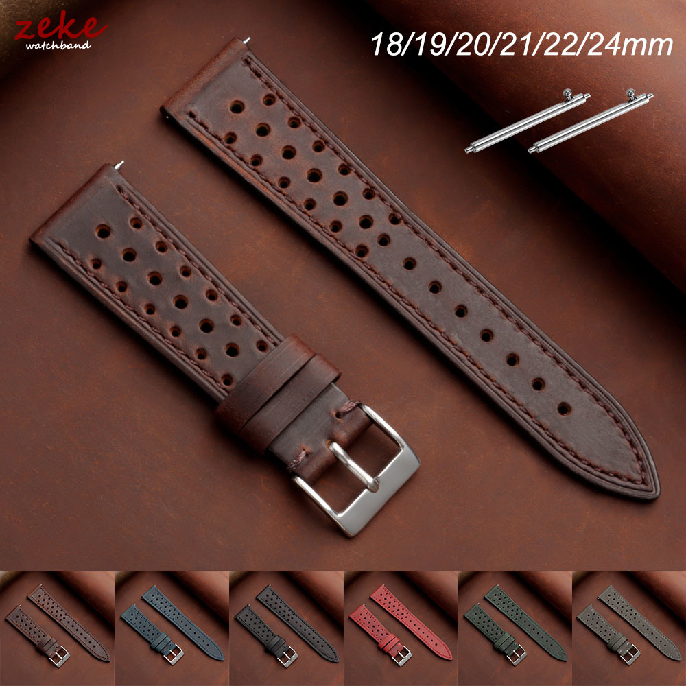Vintage Racing Leather Watch S - огляд і ціна Leather Strap Quick Release