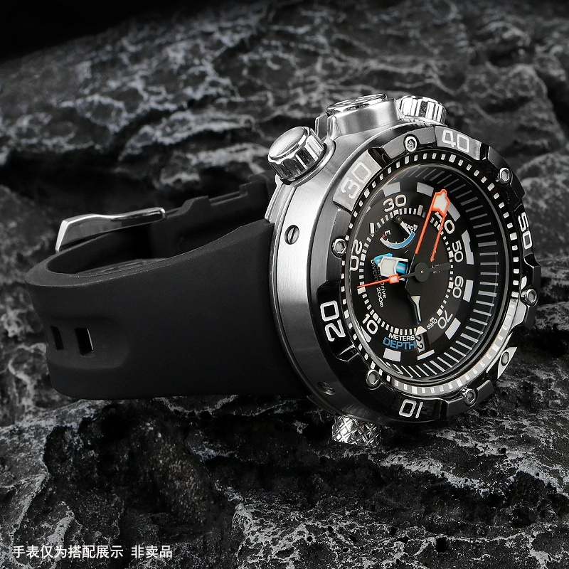 Rubber watch band For CITIZEN  - огляд і ціна Citizen Watch Promaster